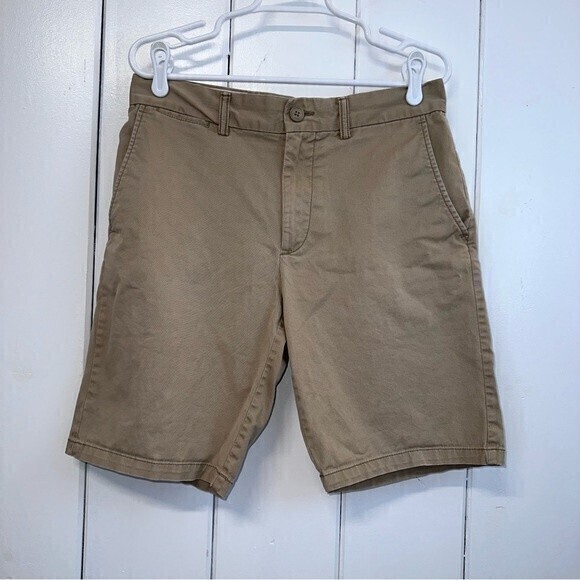!Firm Price! Old Navy Men’s Ultimate Slim Shorts, Khaki,‎ Size 31 - Picture 1 of 7